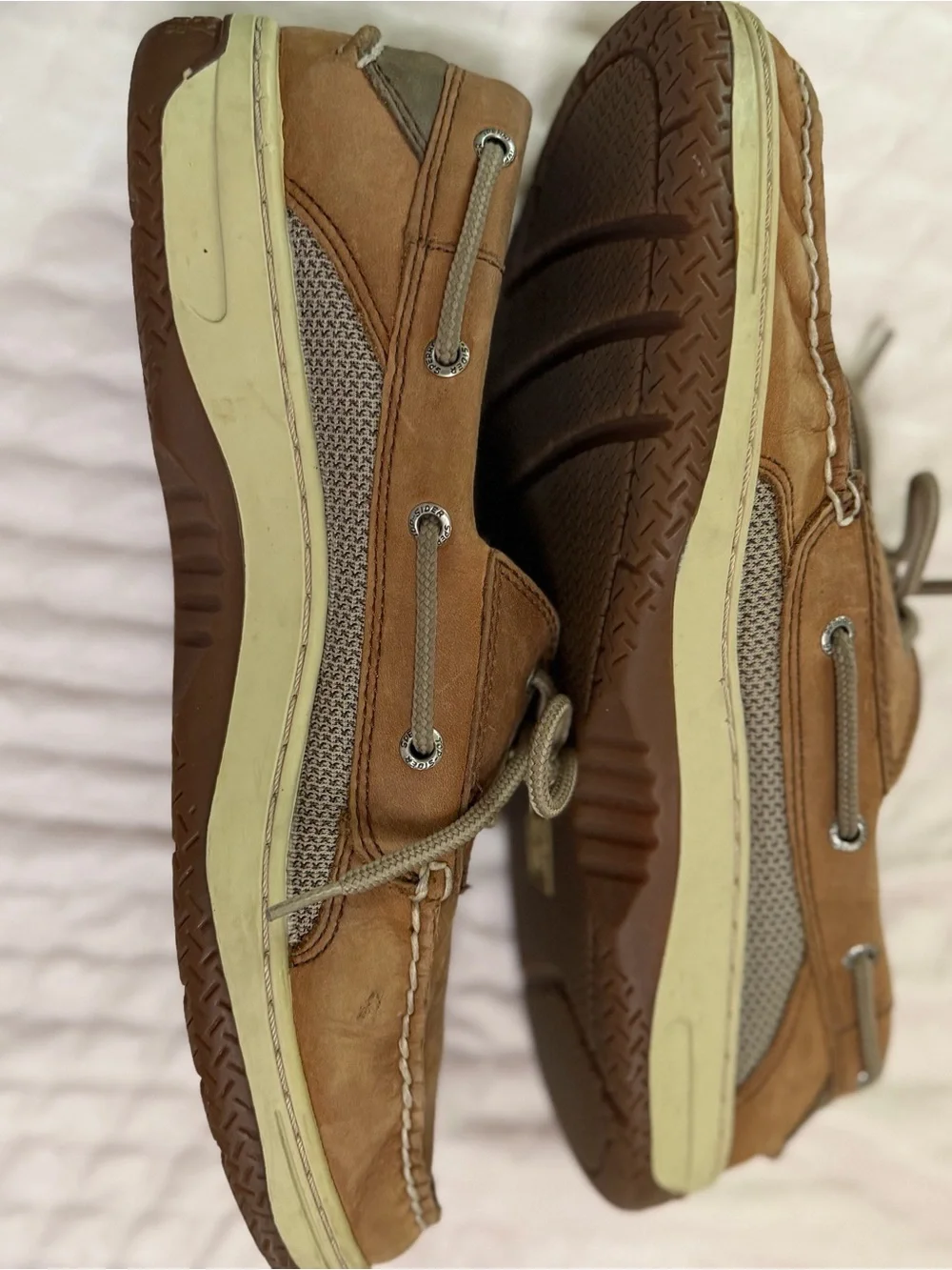Sperry Brown Leather 2-Eye Boat Shoes